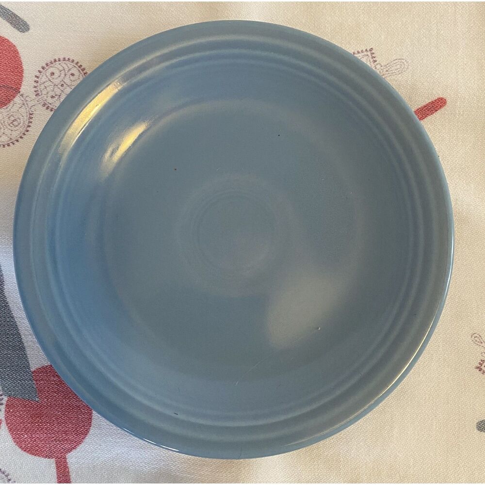 Fiestaware Periwinkle Classic Rim 7 ¼ Salad Plate